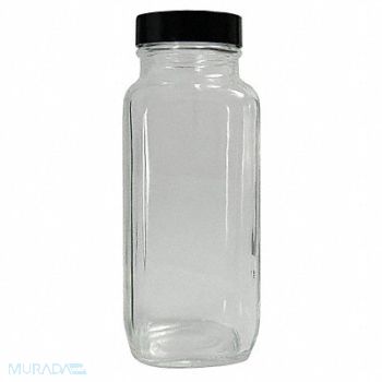 QORPAK Bottle 15mL Glass Wide PK576, 21RT64