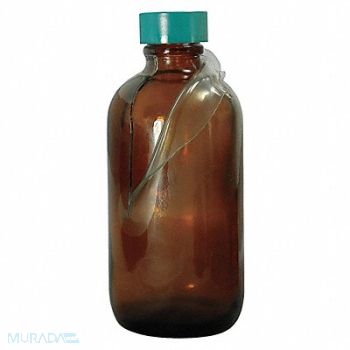 QORPAK Safety Coated Bottle 120mL Narrow PK128, 21RT47