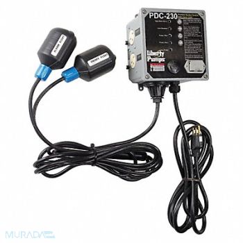 LIBERTY PUMPS Duplex Sewage Grinder Pump Control Panel, 21TN78