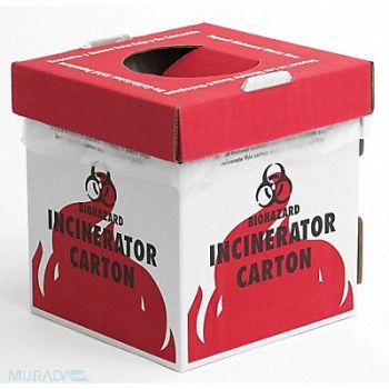 SP SCIENCEWARE Biohazard Incinerator Carton PK6, 21TR93