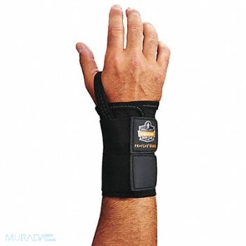 PROFLEX BY ERGODYNE Wrist Support S Right Black, 3RXY8