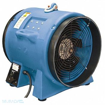 AMERIC Conf Spc Fan 3 Ph Axial 5HP 20 in 230VAC, 21YC23