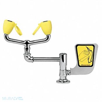 SPEAKMAN Eyewash Tabletop Chrome Push Handle, 21YG66