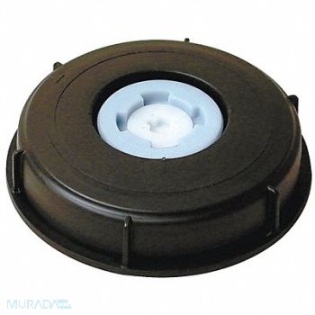 GRAINGER APPROVED Lqd Stge Ctr Cap 2 in NPT Polyethylene, 21YL02