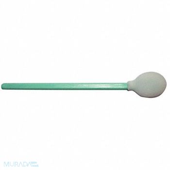LAB SAFETY SUPPLY Swab Elliptic Foam Tip PK100, 22CW80