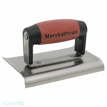 MARSHALLTOWN Hand Edger 6 x 3 In 3/8 In Radius Steel, 22P279