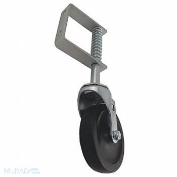 GRAINGER APPROVED Side-Mount Caster 4 Wheel Dia 125 lb., 22W968