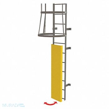 TRI-ARC Ladder Fixed Steel Guard Door, 231F16