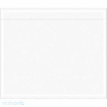 TAPE LOGIC Clear Doc Envelope 6-1/2x5-1/2 PK1000, 232H76