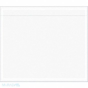 TAPE LOGIC Clear Document Envelope 7x6 PK1000, 232H78