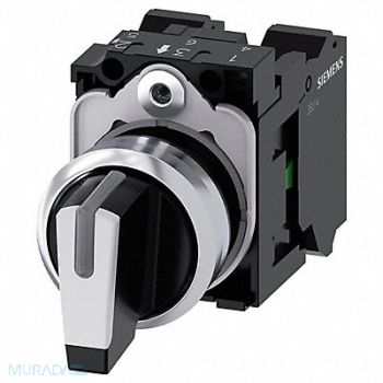 SIEMENS Selector switch illuminable 22 mm rou, 56JX07