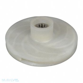 DAYTON Pump Impeller 4.8 in PP For 2YER7 2YER8, 23CG37