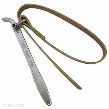 WESTWARD Strap Wrench Steel 11 Hndl 34-5/8 Strp, 23M602