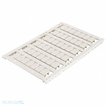 SCHNEIDER ELECTRIC Blank Marking Card Nylon 42 White, 23NY24