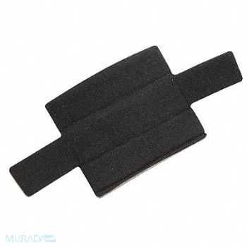 HONEYWELL FIBRE-METAL Sweatband Terry Cloth Black, 23V893