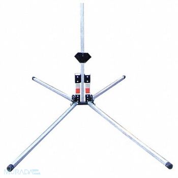 EASTERN METAL SIGNS AND SAFETY Sign Stand 120 in Maximum Mast H, 23Y997