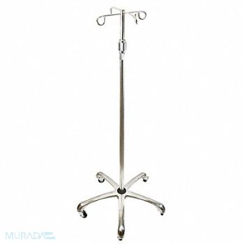 MEDSOURCE IV Pole-4 Hook Metal Base, 23YH33