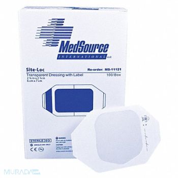 MEDSOURCE Site-Loc Transparnt Drssng 6x7cm PK400, 23YH47