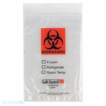 MEDEGEN MEDICAL PRODUCTS Specimen Transfer Bag 1.75 mil PK1000, 246A71