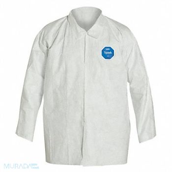 DUPONT D2202 Disposable Shirt 3XL Snap PK12, 5HH42