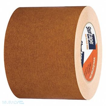 SHURTAPE Masking Tape 4 W 60 yd L Brown PK12, 24K324