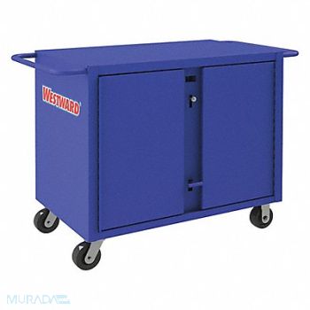 WESTWARD Mobile Cab Bench Steel 43-7/8 W 26-7/8 D, 24Y922