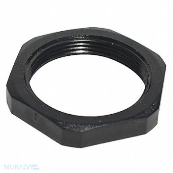 REIKU Lock Nut 1/4-18 Gr PA6 Nylon Gloss PK10, 25D342