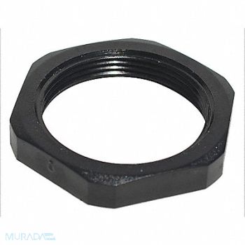 REIKU Lock Nut 1/2 NPT Gr PA6 Nylon PK10, 25D344