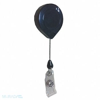 GRAINGER APPROVED ID Card Retractor Standard Clip, 25DU48