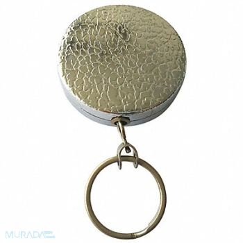 GRAINGER APPROVED Key Reel Stainless Steel Chain, 25DU51