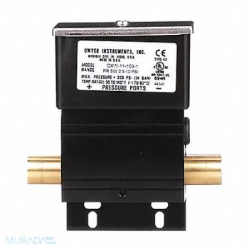 DWYER Pressure Differential Switch, 25F313