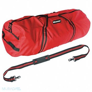 WESTWARD Duffel Bag 36x15x15In 600D Polyester Red, 25F575