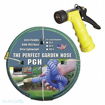 EAGLE Water Hose w/Nozzle 5/8 x50 ft, 265X85