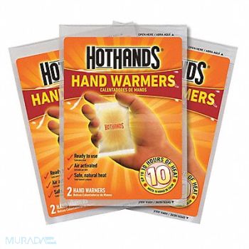 HOTHANDS Hand Warmer 2-1/4 in x 3-1/2 in PK3, 26KF08