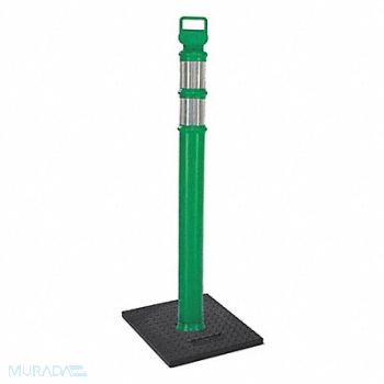 GRAINGER APPROVED G9281 Delineator Post Green HDPE 45 In, 26L005
