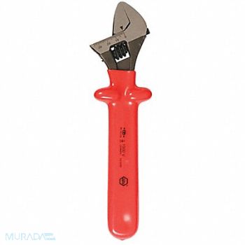 WIHA Adj. Wrench Insulated Rubber Natural 10, 26X325