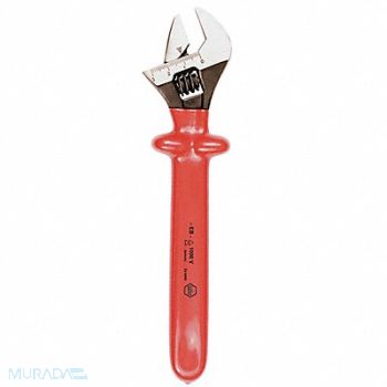 WIHA Adj. Wrench Insulated Rubber Natural 12, 26X326