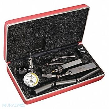 STARRETT Dial Test Indicator Set Vertical Yellow, 26Z795