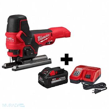 MILWAUKEE M18 FUEL Barrel Grip Jig Saw M18 80 Kit, 387HJ4
