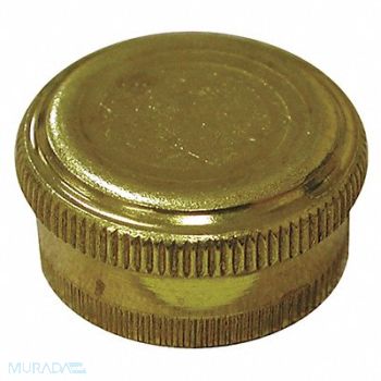 JONES STEPHENS Brass Garden Hose Cap Washr No Lead 3/4, 280C93