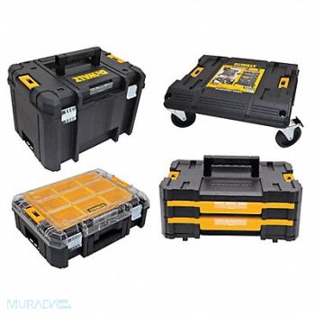 DEWALT Plastic Rolling Tool Box Set 13 in, 42NM53