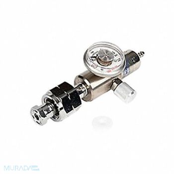 INDUSTRIAL SCIENTIFIC Gas Regulator 0.5Lpm Stainless Steel, 28YL23