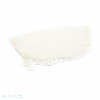 SUNDSTROM SAFETY Protection Film PET Clear PK10, 29EJ89