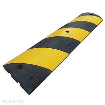 GRAINGER APPROVED Speed Bump 12in.W 2-1/4in.H 48inL Rubber, 29NH40