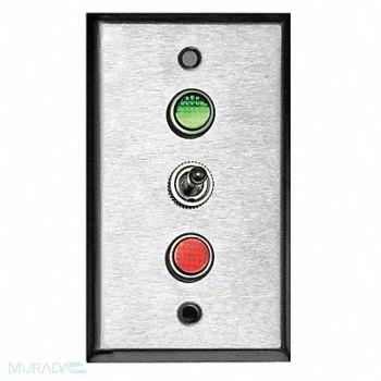 TAPCO Lighted Toggle Switch 120V Green/Red LED, 29XM20