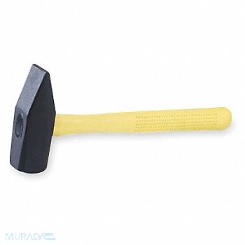 WESTWARD Blacksmith Hammer 4 Lb 16 In Fiberglass, 2DBV3