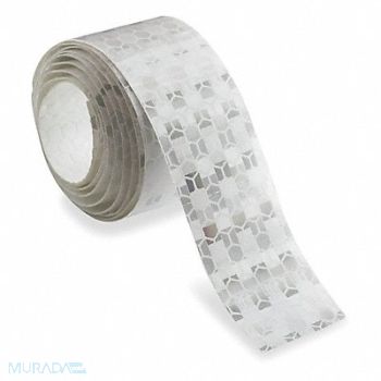 TELEMECANIQUE SENSORS Reflective Tape 0.9W in x 196L in, 2DC02