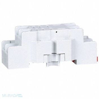 SCHNEIDER ELECTRIC Rly Scket Standard Square 8 Pin DIN Rail, 2DT94