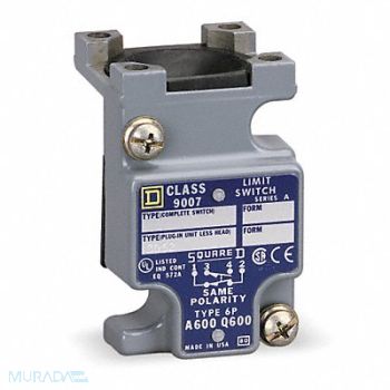 SQUARE D Limit Switch Body 1NO/1NC 10A @ 600VAC, 2EG12