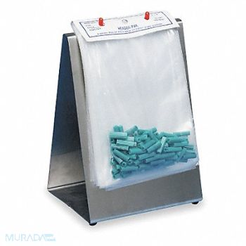 GRAINGER APPROVED Poly Header Bag Stand 10 in W, 2EWH3